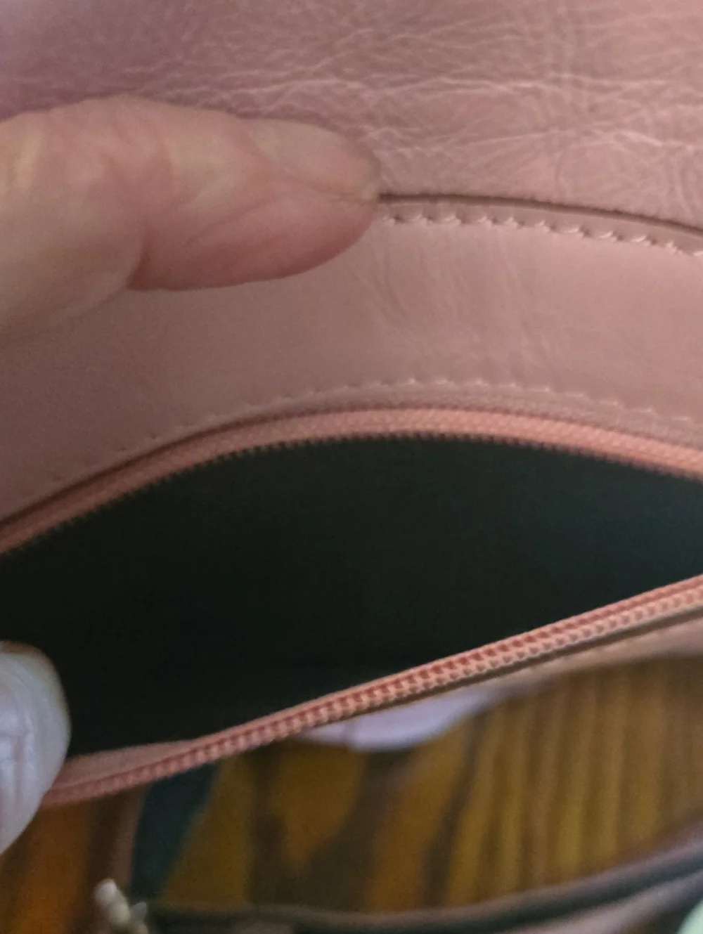 Small Pink Leather Crossbody Bag